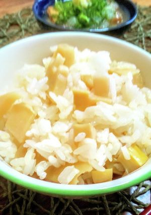 炊かずに混ぜてチンするだけのたけのこご飯-レシピのメイン写真