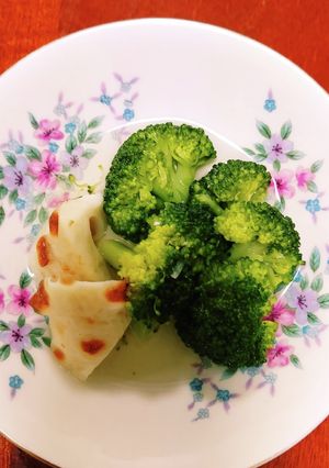 ブロッコリーと焼きちくわの煮物-レシピのメイン写真