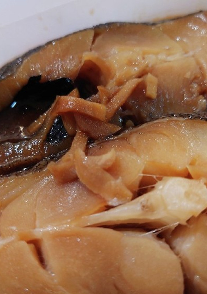 お料理のための清酒を使って魚の煮付け-レシピのメイン写真
