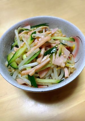 もやしとハムの中華サラダ-レシピのメイン写真