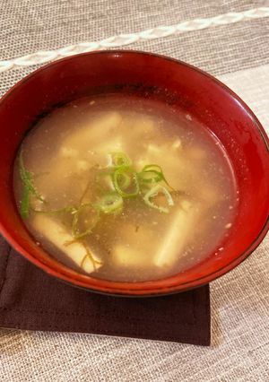 回復食 豆腐ともずくのスープ-レシピのメイン写真