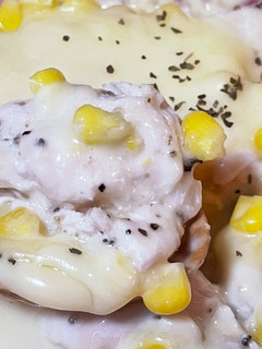 ササミチーズコーン入りレンチン-レシピのメイン写真