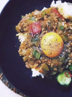恋しくなる*挽肉と玉ねぎカレー-レシピのメイン写真
