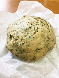 よもぎ蒸しパン・羊羹入り♪-レシピのメイン写真