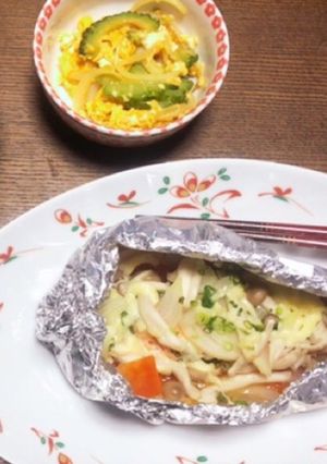 【鮭×チーズ×きのこ】簡単ホイル焼き-レシピのメイン写真