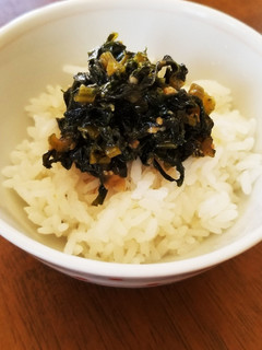 ごはんのおとも★大根の葉の甘味噌味-レシピのメイン写真