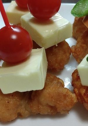 から揚げピンチョス-レシピのメイン写真