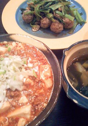 肉味噌を使った麻婆豆腐-レシピのメイン写真