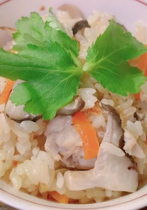 リピ決定！旨味たっぷり鶏五目炊き込みご飯-レシピのメイン写真