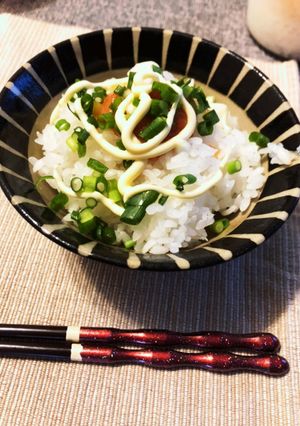 何杯でもいける明太子乗せご飯。-レシピのメイン写真