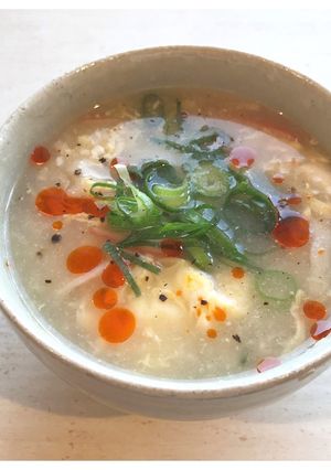 豆腐の酸辣湯麺風スープ-レシピのメイン写真