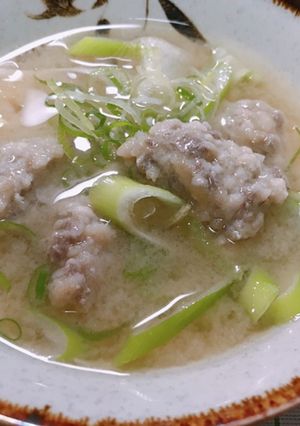 簡単、いわしのつみれ汁-レシピのメイン写真