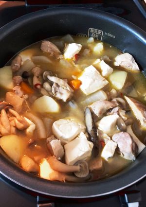 【炊飯器】栄養満点の鶏汁-レシピのメイン写真