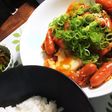 小松菜とウィンナーのキムチ漬け炒め
