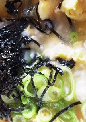 冷凍ご飯で美味しい雑炊-レシピのメイン写真