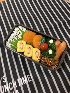 男子中学生弁当4/23のっけ弁当-レシピのメイン写真