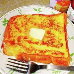 รูปของ ひとりご飯　フレンチトースト