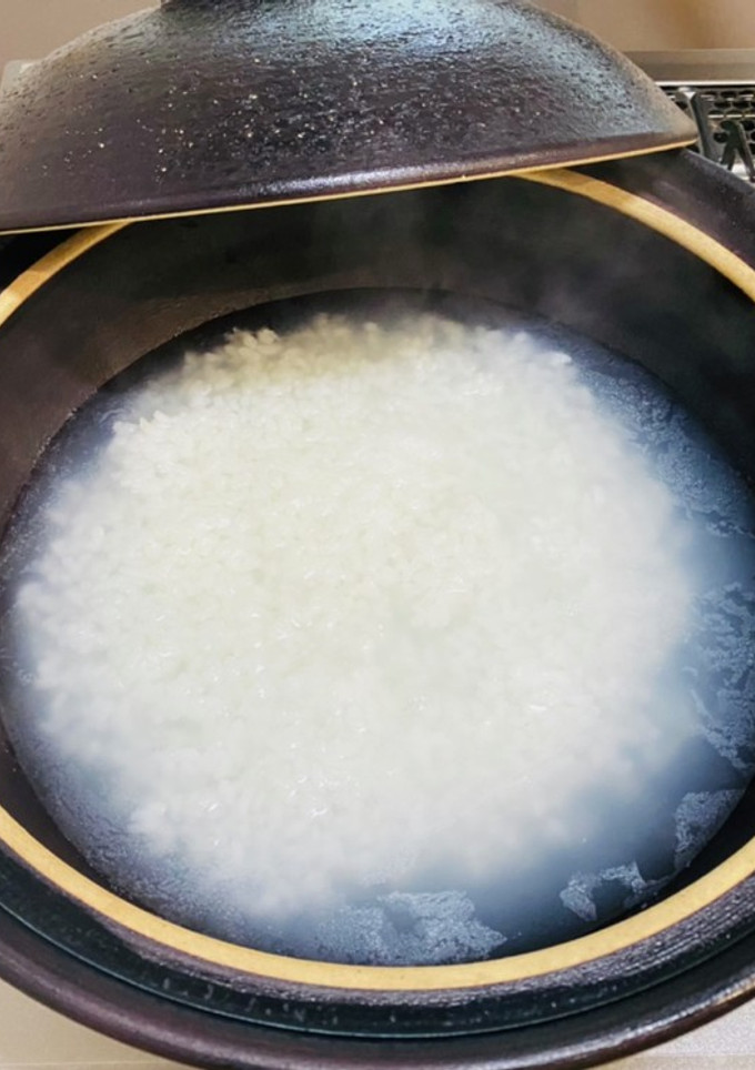 朝の白がゆ『きのう何食べた？』#105-レシピのメイン写真