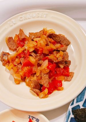 牛肉赤身のソテー　離乳食完了期-レシピのメイン写真
