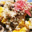お年寄り絶賛シリーズ☆春菊炒飯☆五分米☆