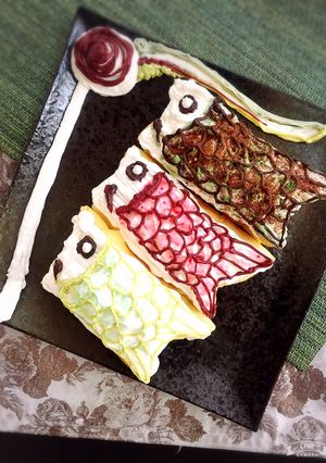 子どもの日に こいのぼりバナナクレープ-レシピのメイン写真