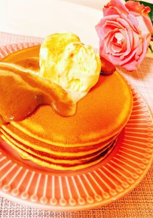 PETボトルミルクティーパンケーキ HM-レシピのメイン写真