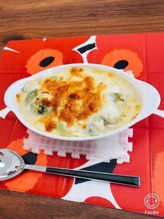 酒粕豆乳シーフード豆腐グラタン-レシピのメイン写真