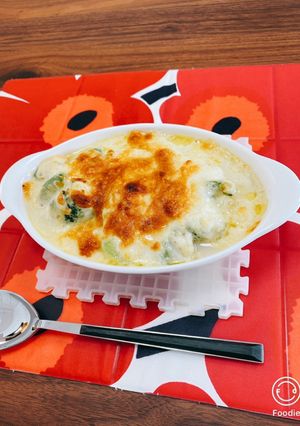 酒粕豆乳シーフード豆腐グラタン-レシピのメイン写真