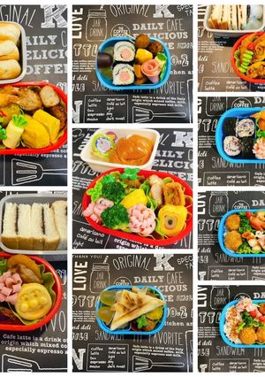 息子くんお弁当集(2021)-レシピのメイン写真