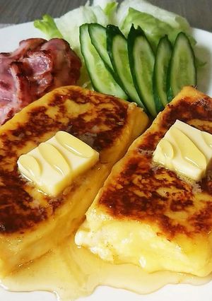 超簡単！ふわとろフレンチトースト！！-レシピのメイン写真