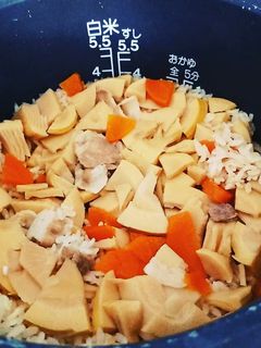 今が旬の たけのこご飯-レシピのメイン写真