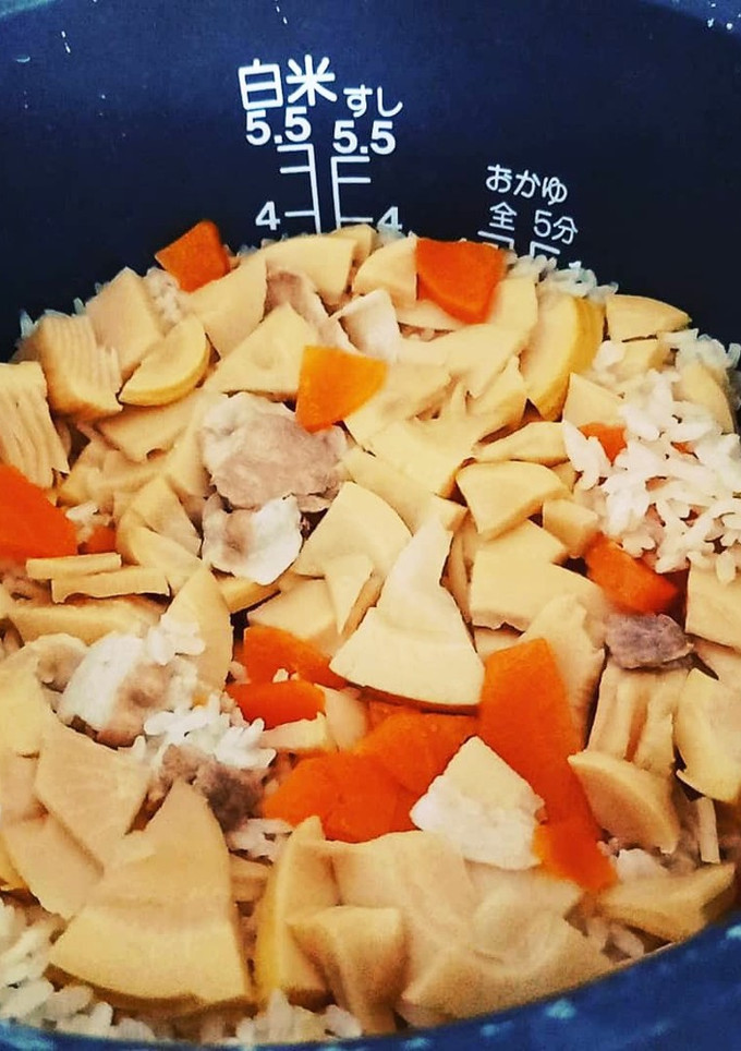 今が旬の　たけのこご飯-レシピのメイン写真