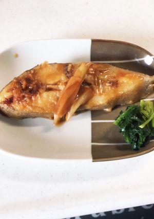 カレイの鍋照り　オイスターソース風味-レシピのメイン写真