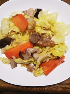 春キャベツと豚バラ肉の炒め*-レシピのメイン写真
