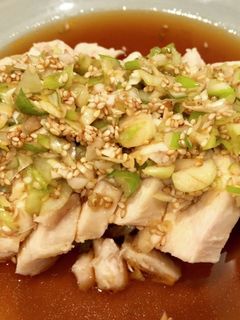ネギたっぷり!鶏むね肉のよだれ鶏-レシピのメイン写真