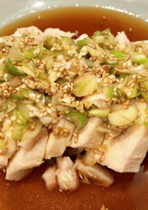 ネギたっぷり！鶏むね肉のよだれ鶏-レシピのメイン写真