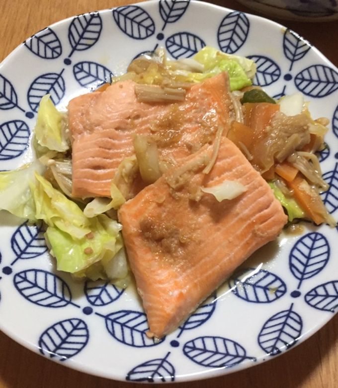 鮭のちゃんちゃん焼き by dyundyun 【クックパッド】 簡単おいしい