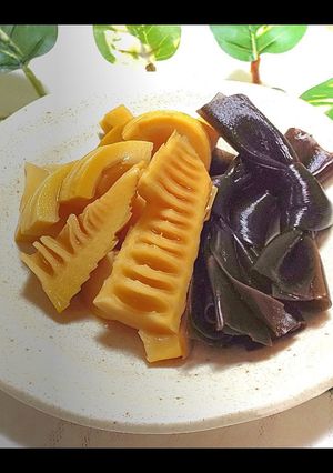 タケノコと結び昆布の煮物-レシピのメイン写真