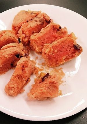 赤ビーツ入り防災用蒸しパン-レシピのメイン写真