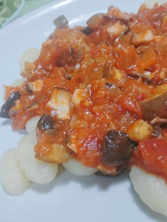 ハーブ香る肉団子♡トマトソースニョッキ-レシピのメイン写真