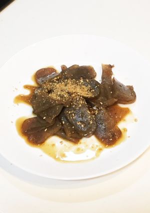 こんにゃくのごま油炒め-レシピのメイン写真