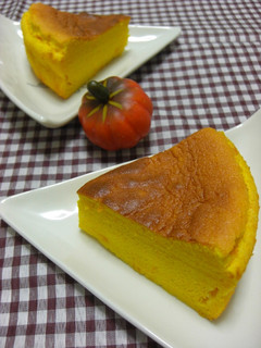 かぼちゃのしっとりスフレケーキ♫♬-レシピのメイン写真