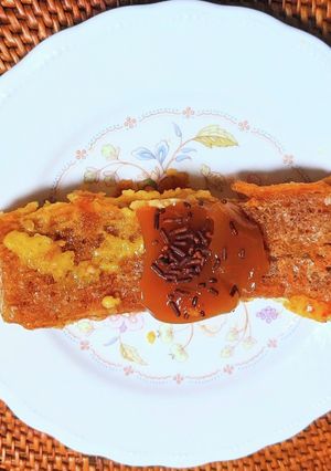 不揃いバウムのキャラメルフレンチトースト-レシピのメイン写真