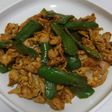 簡単!豚肉とピーマンのカレー炒め♪