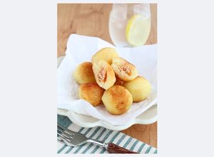 米粉でもっちり！明太子入りポテトボール-レシピのメイン写真