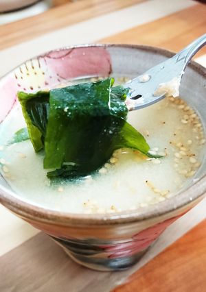 無添加☆すりゴマが旨いマグカップお味噌汁-レシピのメイン写真