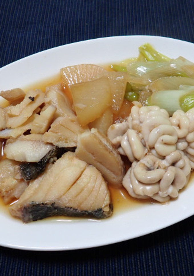 タラと白子の煮付け-レシピのメイン写真