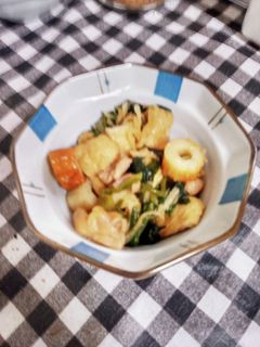 ☆鶏皮オイルの野菜の煮物-レシピのメイン写真