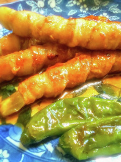 合わせ調味料で簡単 長茄子の肉まき-レシピのメイン写真