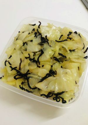 作り置き出来る万能おかず！塩昆布キャベツ-レシピのメイン写真